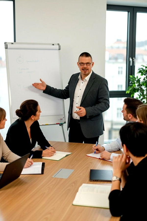 Volker Bloch in der Projektleitung
